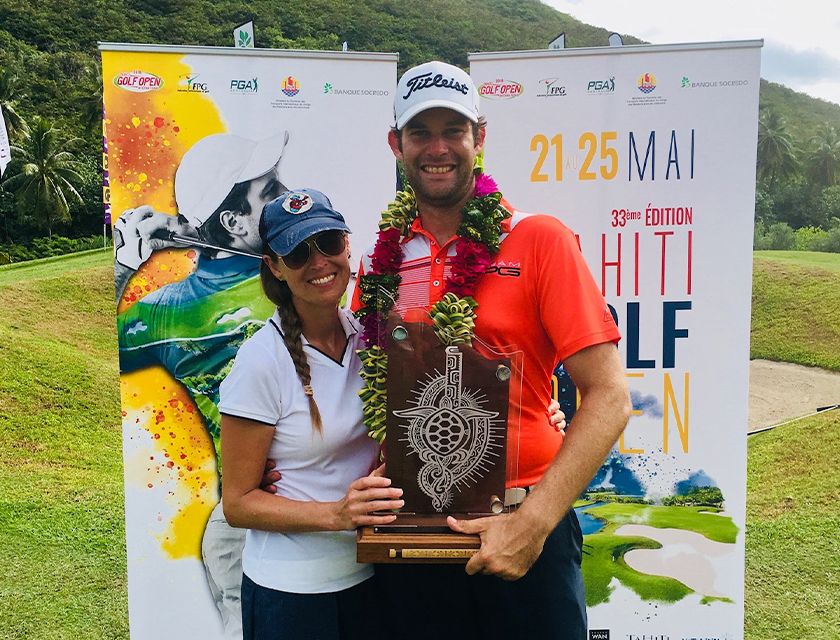 Tim Stewart and Jamie Arnold golf journey, 2018