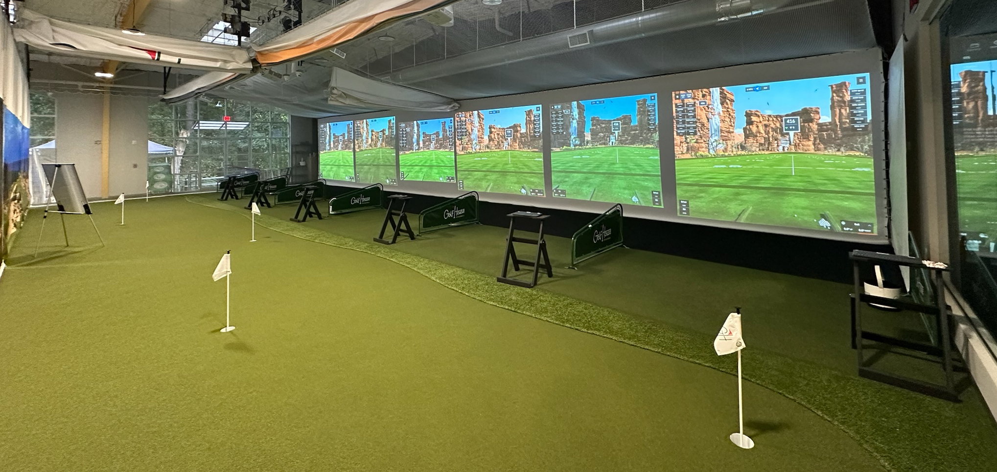 Golf House Academy Indoor Driving Range