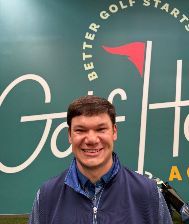 Cole Abney, golf instructor at Golf House Academy
