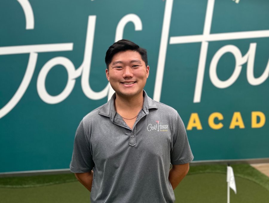 Tommy Chun, golf instructor at Golf House Academy