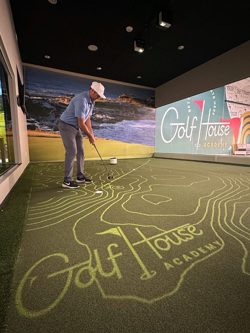 High Performance PuttView Lesson at Golf House Academy